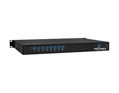 Patton WDP8A-L - Passive Wave Division Multiplexer, 8x1, 1U 19in Rack Mount, LC-PC connectors, No Power Required (1470nm - 1610n by PATTON