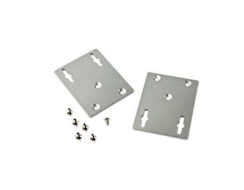 Moxa WK-25 - Wall-mounting kit, 2 plates, 4 screws, 25 x 43 x 2 mm by MOXA