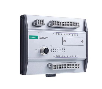 Moxa ioLogik E1512-M12-CT-T - Ethernet remote I/O, M12 connector, 4 DIs, 4 DIOs, -40 to 85  Degree C  operating temperature. by MOXA