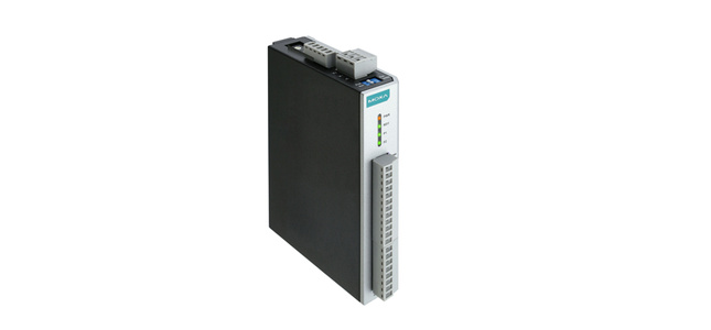Moxa ioLogik R1240-T - RS-485 remote I/O, 8 AIs, -40 to 85  Degree C  operating temperature. by MOXA