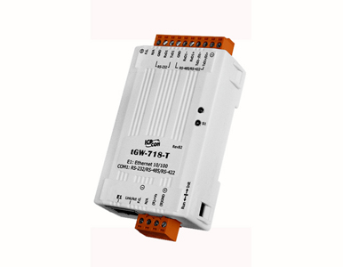ICP DAS tGW-718-T - Modbus TCP to RTU / ASCII gateway, 1 RS 232/422/485 port (10-pin Terminal Block) by ICP DAS