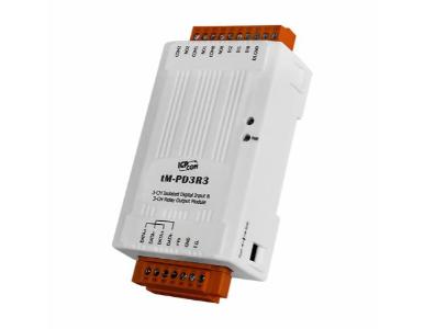 ICP DAS tM-PD3R3 - 3-channel Isolation Digital Input and 3-channel Power Relay Module by ICP DAS